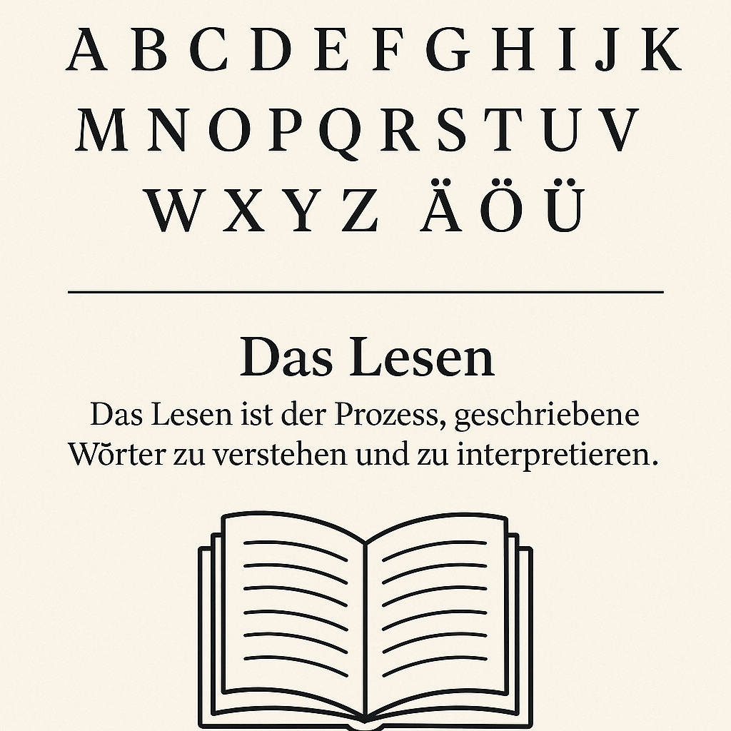 Thema 1: Die Konsonanten und Vokale im Deutschen. das Lesen.