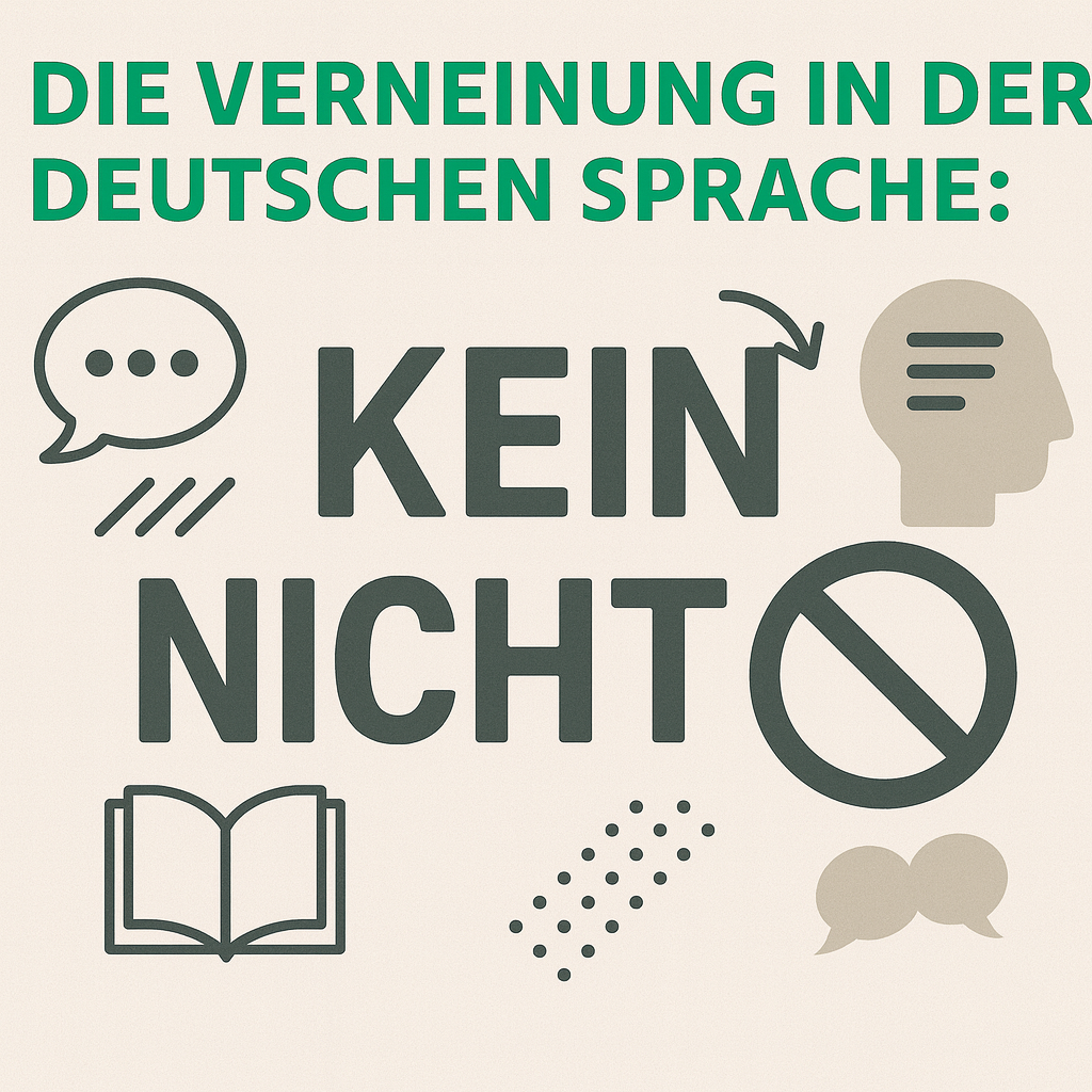 Die Verneinung in der deutschen Sprache: nicht / kein
